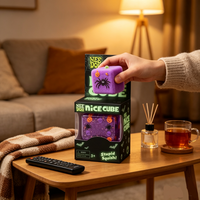 2026 TPR Geister-Eiswürfel Maltose Squishy Set Langsam aufsteigendes, weiches Quetsch-Sensorikspielzeug für Feiertage, Mini-Partys und Stressabbau als Gastgeschenk