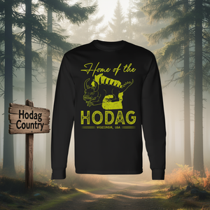 Maglietta a maniche lunghe Home Of The Hodag Wisconsin con design Cryptid Monster - Product Image 3