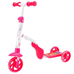 Venta caliente 3 en 1 Kid scooters patinetes para niños triciclo bicicleta de equilibrio para niños paseo en coche niños scooter precio barato