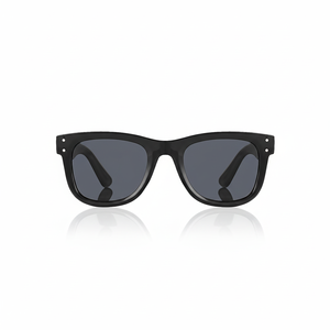 Lunettes de soleil unisexes UV400 noires 2063 fabriquées en TR - Product Image 1