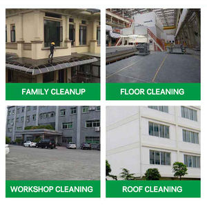 Brosse de nettoyage de pont et de sol avec fil d'acier inoxydable, <span class=keywords><strong>balai</strong></span> extérieur à long manche pour le béton, le bois et les surfaces en pierre - Product Image 4