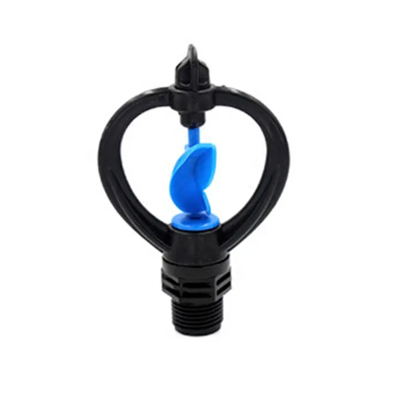 1/2 "Buitendraad Vlinder Roterende Sprinklers Tuin Irrigatie Landbouw Watering Nozzles 360 Graden Rotatie Sprinkler