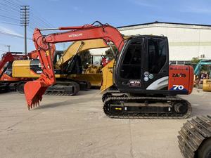 Japan Excavator Hitachi ZX70 <b>Small</b> Excavator 7 Tons Hitachi Crawler Digger Machine for Farm Forestry with EPA - Product Image 2