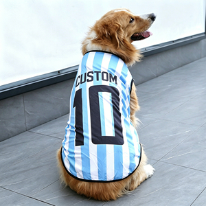 Camisetas y Chalecos Personalizados de Lujo para Mascotas, Ropa para Perros y Gatos con Diseños de Fútbol y Baloncesto, Venta al Por Mayor - Product Image 5