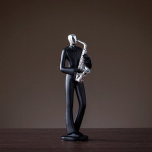 Hiện Đại Trang Trí Nội Thất Thiết Lập Nhựa Màu Đen Thủ Công Mỹ Nghệ Đồ Trang Trí Gốm Đối Tượng Cho Nhân Vật Nội Thất Trang Trí Nội Thất Khác Các Đối Tượng Trang Trí - Product Image 3