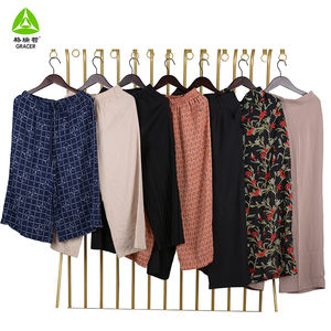 Jeans <span class=keywords><strong>de</strong></span> Pierna Ancha para <span class=keywords><strong>Mujer</strong></span> <span class=keywords><strong>de</strong></span> Gracer, Colección <span class=keywords><strong>de</strong></span> Verano <span class=keywords><strong>de</strong></span> Poliéster/Algodón, Precio Económico, 45-100 kg, Origen China - Product Image 4