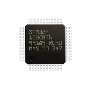 STM32F105VCT6 LQFP100 MCU 32 бит 72 мГц флэш-микроконтроллер IC STM32F105 STM32F105VCT6