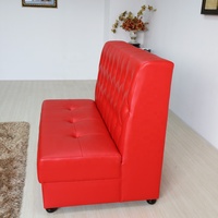 (SP-KS391) Mobilier de restaurant rembourré à prix abordable pour intérieur, banquette de restaurant