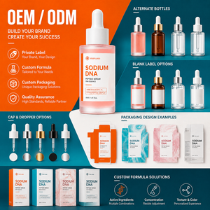 Suero Reparador Reafirmante ODM OEM, Apoya la Regeneración de la Piel, Rellena la Piel Deshidratada, Refina la Textura Irregular, Suero de Péptidos PDRN de Salmón - Product Image 3