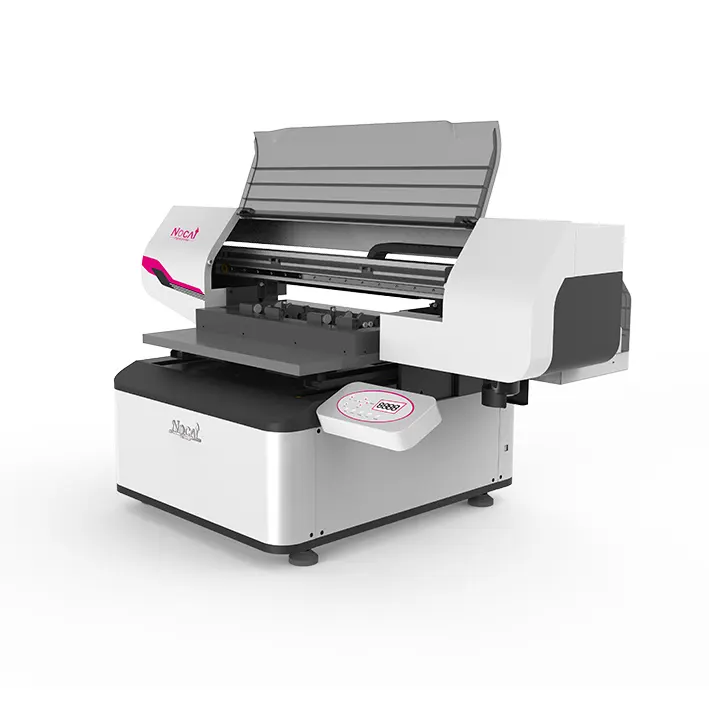 Nuocai A2 size uv flatbed printer photo book printing machines digital printer for plastic golf ball logo machine