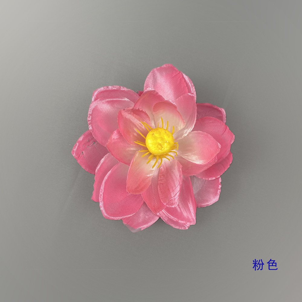 Fleur de lotus 10cm - rose clair