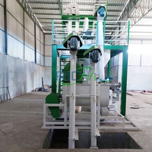 Saatte 1 - 2 Ton küçük hayvan sığır kümes hayvanları kanatlı beslemeleri için tavuk yemi peleti değirmen işleme tesisi - Product Image 6