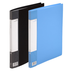 Comix Clear Book A4 20 Page <b>Folder</b> Office Organizer <b>Plastic</b> Document Holder Blue - Product Image 5