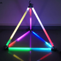 DC 24V 2M LED 360 degrés Tube laiteux PC Shell RGB Programmable Pixel lumières de scène pour les événements de conférence d'exposition de fête de Club