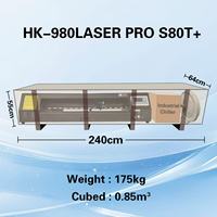 Cortadora de Contornos Automática de Alta Precisión SUB HK-980LASER PRO S45+ con Cámara CCD Inteligente de 980 mm para Papel