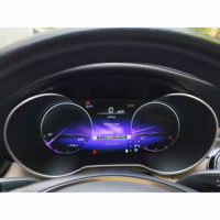 Tableau de bord numérique avec écran 12,3 pouces, CarPlay intégré, compteur de vitesse pour Mercedes Benz Classe V V260 W447 2016-2019 NTG5.0