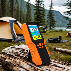 Monitor Profissional De Qualidade Do Ar De Oxigênio Com Sensor De Eletroquímica Detector De Umidade De Temperatura Analisador De Oxigênio Do Medidor De Gás O2 - Product Image 6