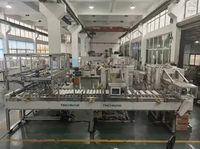 TINCHIN Bol de gobelet en papier en plastique à grande vitesse Machine à emballer de récipient de boîte de burger alimentaire écologique