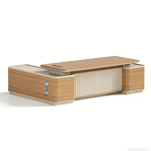 Nuova <span class=keywords><strong>Scrivania</strong></span> Direzionale di Lusso per Ufficio, Design Moderno per Vari Ambienti Aziendali - Product Image 5