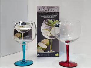 Venta al por <span class=keywords><strong>mayor</strong></span> logotipo personalizado de color rojo copa de vidrio de vino Globo y tónico gin gafas - Product Image 4