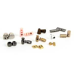 Garment Accessories Custom Cord Stops Rope End Metal Stopper Drawstring Cord End - Product Image 1
