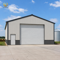 Bâtiment agricole en acier, entrepôt agricole, stockage d'équipements, garage, hangar utilitaire