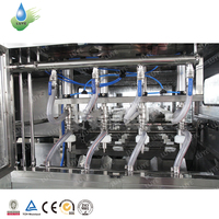 Machine de remplissage automatique de sachets d'eau en plastique haute capacité de 5 gallons, ligne d'embouteillage d'eau en bouteille de 20 L pour les usines d'eau commerciales