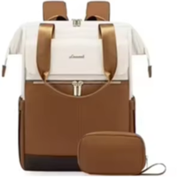 Sac à dos LOVEVOOK convertible pour le collège, le travail, les infirmières, les enseignants, imperméable, avec port USB, pour les voyages, la vie quotidienne, l'ordinateur portable