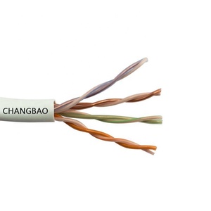 Câble Ethernet UTP CAT6 23AWG haute performance CHANGBAO CMP pour communication réseau structurée - Product Image 4