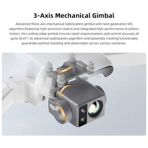 FIMI X8T X8 Dron UAV With Thermal Infrared <b>Camera</b> Professional 4K Quadcopter <b>Mini</b> Dron Wide-angle and 30x Hybrid Zoom - Product Image 3