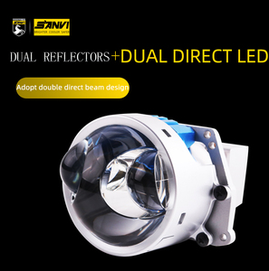 China Auto 3 pulgadas H4 90W <span class=keywords><strong>S16</strong></span> Bi LED Proyector Lente Faros Nueva condición 12V Voltaje Proveedor de fábrica - Product Image 2