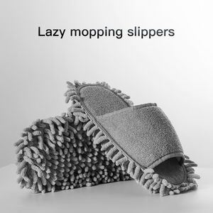 Pantuflas de limpieza con gran poder descontaminante, bonitas y cómodas, para mujer, de chenilla, para interiores, con buena elasticidad. - Product Image 6