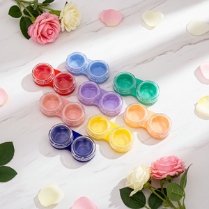 Boîtes d'emballage pour <span class=keywords><strong>lentilles</strong></span> de <span class=keywords><strong>contact</strong></span> de couleur naturelle en gros, étuis pour <span class=keywords><strong>lentilles</strong></span> de <span class=keywords><strong>contact</strong></span> bon marché - Product Image 1