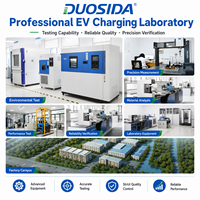 DUOSIDA Nouveau connecteur de charge monophasé EV Type2 CCS2 AC 16A/20A/32A DSIEC2b-EV fabriqué à Jiangsu pour la fabrication
