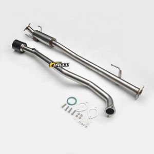 อุปกรณ์เสริมรถยนต์ <span class=keywords><strong>4x4</strong></span> ท่อไอเสียแบบ Catback ปลายเดี่ยว คาร์บอนไฟเบอร์ สำหรับรถยนต์โตโยต้า ไฮลักซ์ รีโว่ GUN156R ปี 15+ - Product Image 3