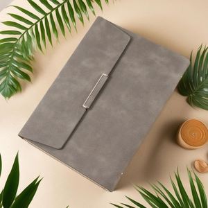 High Quality A5 PU Leather Hardcover <b>Notebook</b> 6 Ring <b>Binder</b> Daily Weekly Planner with PVC & Paper Pages Personalized Gift Idea - Product Image 5