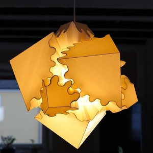 Lampe de bureau steampunk en forme de cube à engrenages rotatifs 3D avec rotation à 360°. Lampe LED industrielle tactile à intensité variable USB pour la maison, le bureau ou comme cadeau - Product Image 4