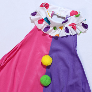 Costume d'Halloween <span class=keywords><strong>Clown</strong></span> Cosplay Animal <span class=keywords><strong>Clown</strong></span> Charms Perruque Vêtements pour femmes Vêtements pour adultes Robe amusante et comique - Product Image 2
