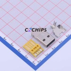 917-701A108DM0400 <b>USB</b> Connector Connector ( Connector Type: Type-<b>A</b> )( Protocol Standard: <b>USB</b> <b>2.0</b> )( Gender: Male ) - Product Image 1