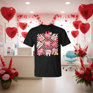 เสื้อยืดวันวาเลนไทน์ที่น่ารักสำหรับทันตแพทย์ - Product Image 3