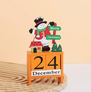 Artisanat <span class=keywords><strong>en</strong></span> <span class=keywords><strong>bois</strong></span> de Noël, Ornements de calendrier de Noël <span class=keywords><strong>en</strong></span> <span class=keywords><strong>bois</strong></span>, Cadeaux de Noël - Product Image 2