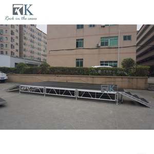 Lumières de scène à hauteur réglable utilisées pour la scène d'événements portables à vendre - Product Image 2