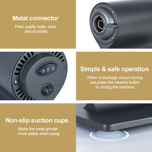 Tritacarne automatico tritacarne in acciaio inossidabile multifunzionale stile semplice - Product Image 6