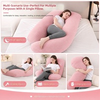 Coussin d'allaitement en forme de C personnalisé, housse en nylon amovible et lavable pour les mamans qui allaitent, prix d'usine en gros