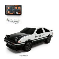 Mini véhicule télécommandé à quatre roues motrices 1:64 avec fonction d'éclairage et télécommande Bluetooth via appareil mobile