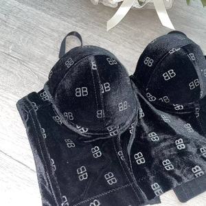 最畅销的加大码女性40码无线俯卧撑大尺寸文胸肥胖女性性感紧身胸衣文胸上衣 - Product Image 5