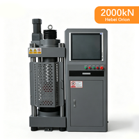 Máquina de Ensayo de Compresión Automática con Servomotor Eléctrico de 2000kN, Venta Directa de Fábrica
