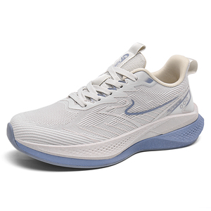 Chaussures de course confortables <span class=keywords><strong>pour</strong></span> hommes, baskets de marche légères en maille respirante <span class=keywords><strong>pour</strong></span> femmes, baskets de sport à semelle épaisse et coussinées - Product Image 1