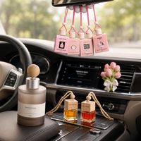 Désodorisant de voiture floral personnalisé à clipser, marque privée OEM, parfum automobile pour la vente en gros d'accessoires automobiles