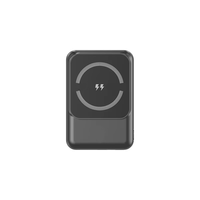 Batterie externe magnétique sans fil mini 5000 mAh de haute qualité – Power Bank portable ultra-mince populaire avec support pour téléphone